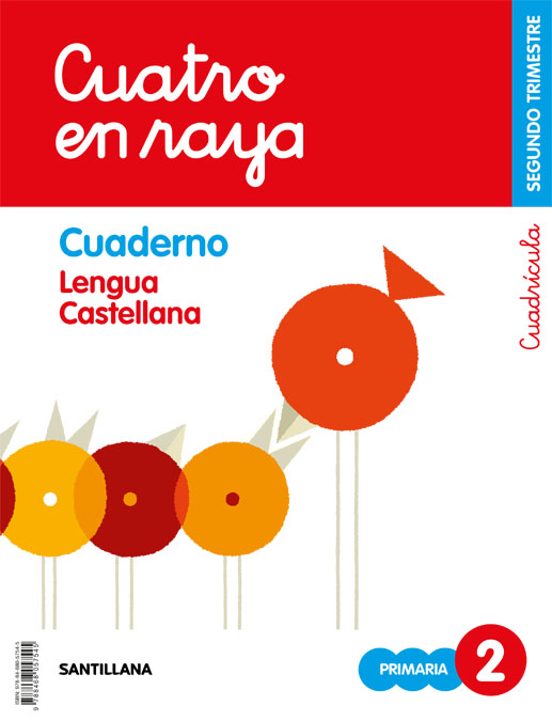 Lengua Cuatro Raya 2º Educacion Primaria Cuaderno 2 Cuadricula Ed 2019