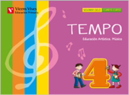 El Libro de Música Tempo 4 Primaria Libro + Cd Andalucia