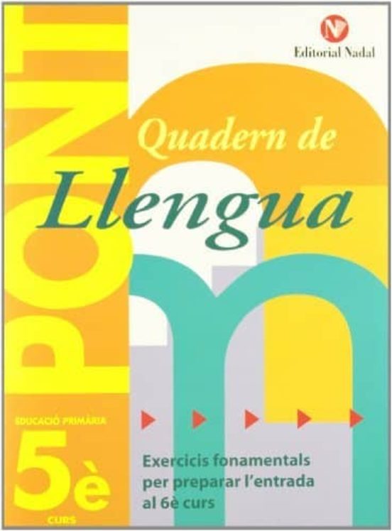 Quadern Pont Llengua 5º Primaria