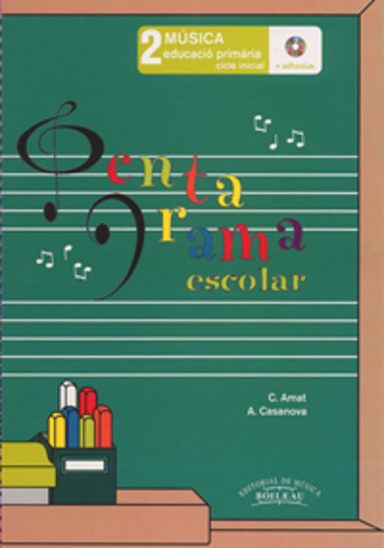 2 Pentagrama Escolar Adhesius Cicle Inicial Catala