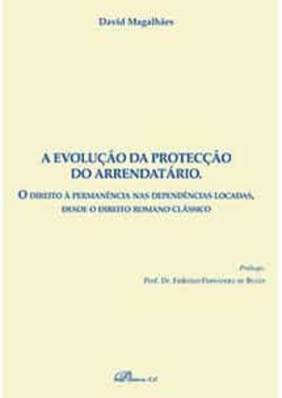 A Evolução Da Protecção Do Arrendatário