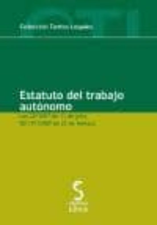 Estatuto Del Trabajo Autonomo Ley 20/2007