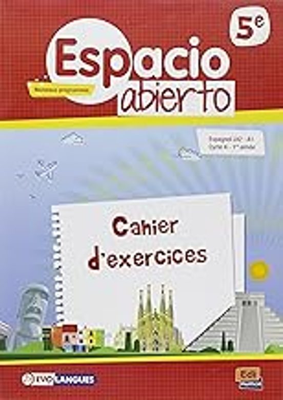 Espacio Abierto 5 Cahier Dexercices