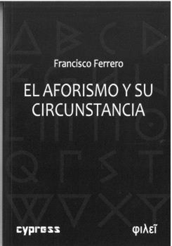 El Aforismo Y Su Circunstancia