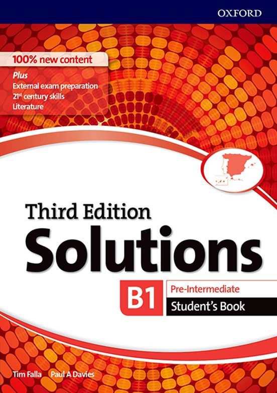 Solutions Pre-Intermediate Student S Book 3Ed