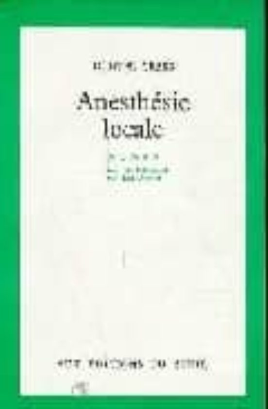 Anesthesie Locale