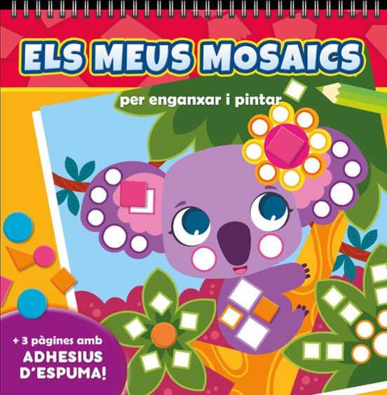 Els Meus Mosaics Per Enganxar I Pintar. Animals Salvatges