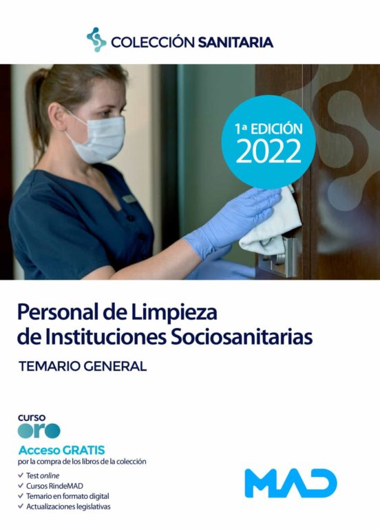 Personal De Limpieza De Instituciones Sociosanitarias. Temario General