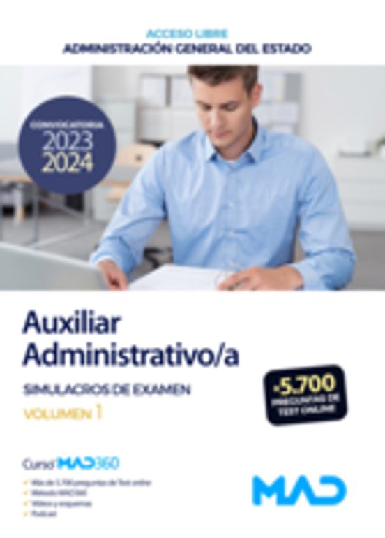 Auxiliar Administrativo/a . Simulacros De Examen