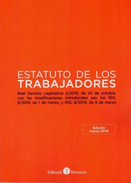 Estatuto De Los Trabajadores: Real Decreto Legislativo 2/2015 De 23 De