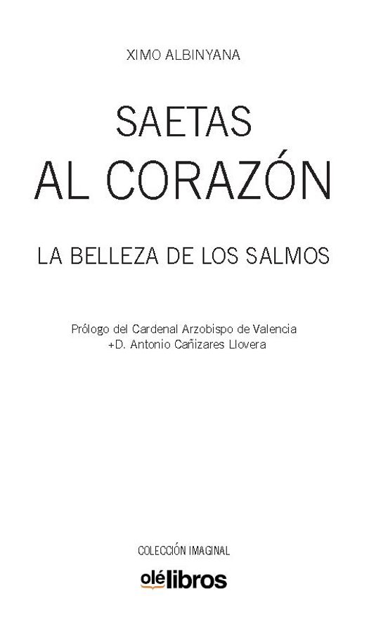 Portada de Saetas al corazón
