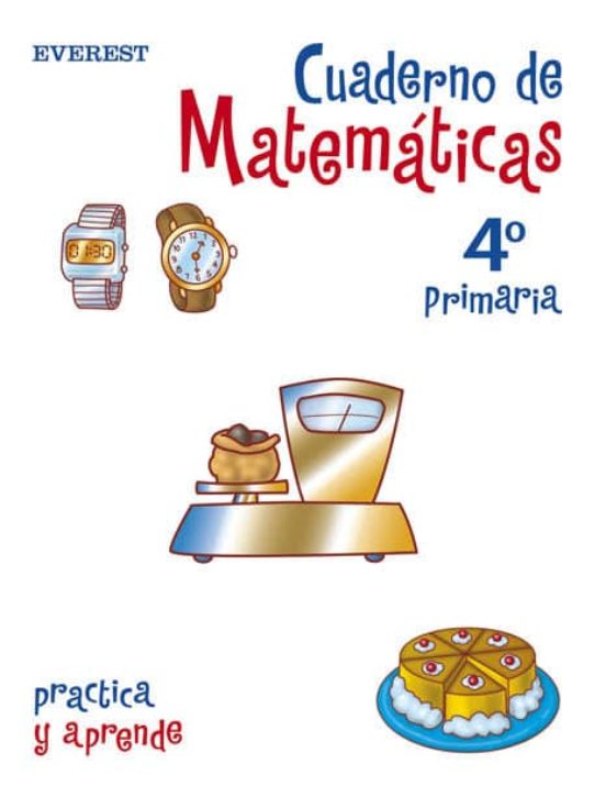 Cuaderno de Matematicas 4º Primaria