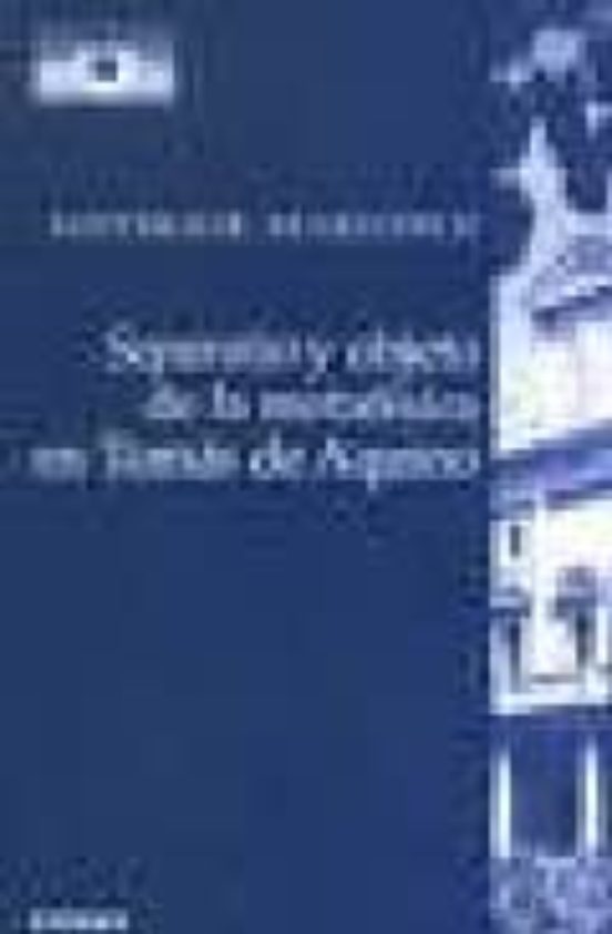Separatio Y Objeto De La Metafísica En Tomás De Aquino