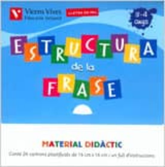 Estructura de la Frase Lletra de Pal Infantil Cat