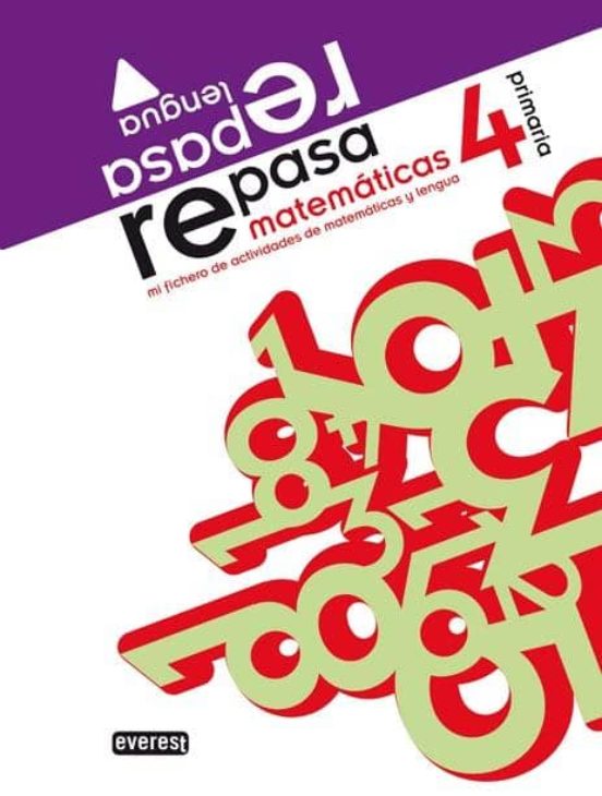 Repasa: Cuadernos De Matematicas Y Lengua 4º Primaria