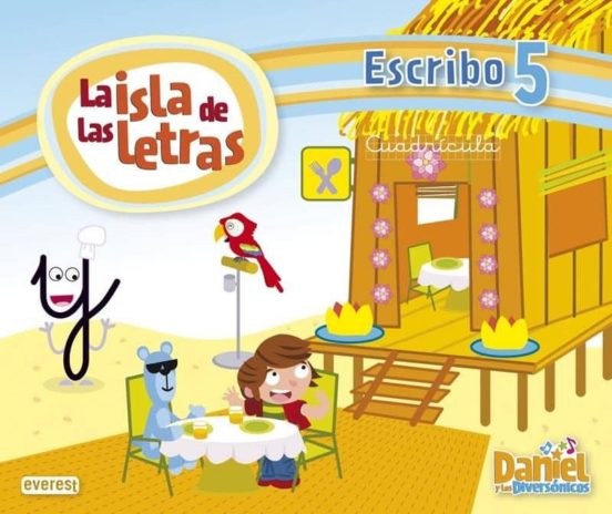 La Isla De Las Letras. Escribo 5 Cuadrícula Cast. Ed 2013