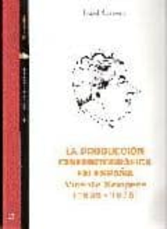 La Produccion Cinematografica En España. Vicente Sempere