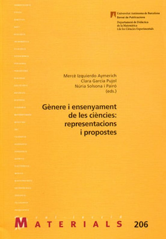 Gènere I Ensenyament De Les Ciències: Representacions I Propostes