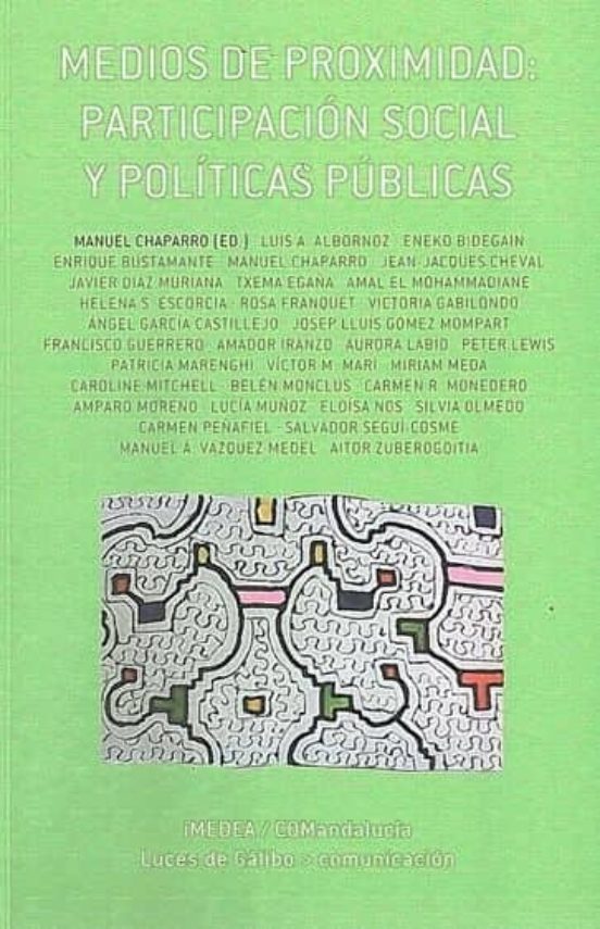 Medios De Proximidad: Participacion Social Y Politicas Publicas