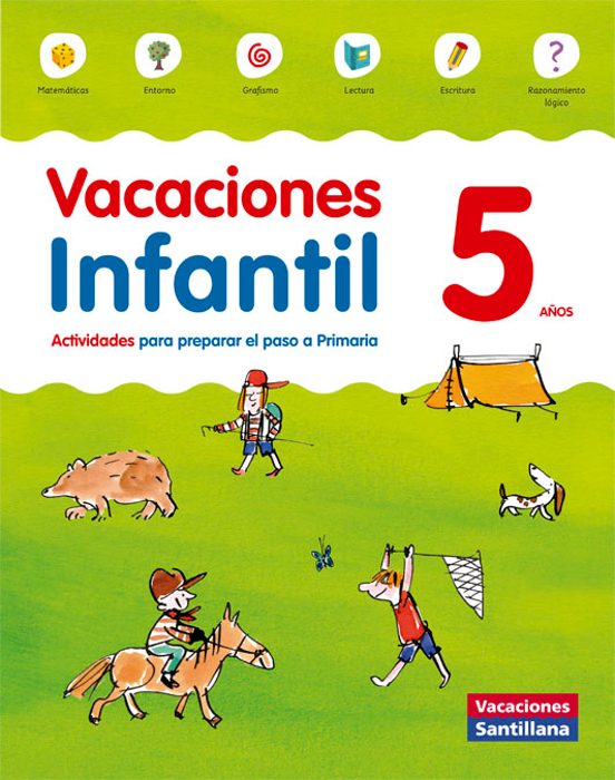 Vacaciones Infantil 5 Años Santillana Ed 2014