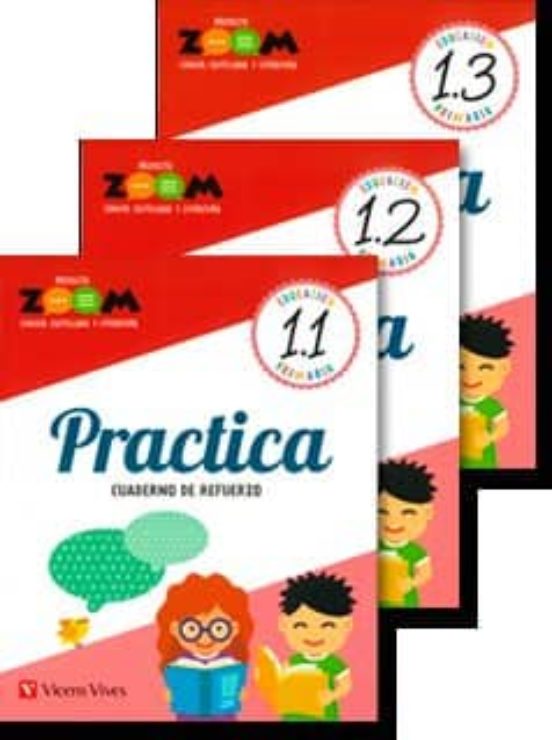 Practica 1 1º Educacion Primaria Cuaderno de Refuerzo Proyecto Zoom