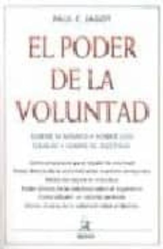 El Poder De La Voluntad