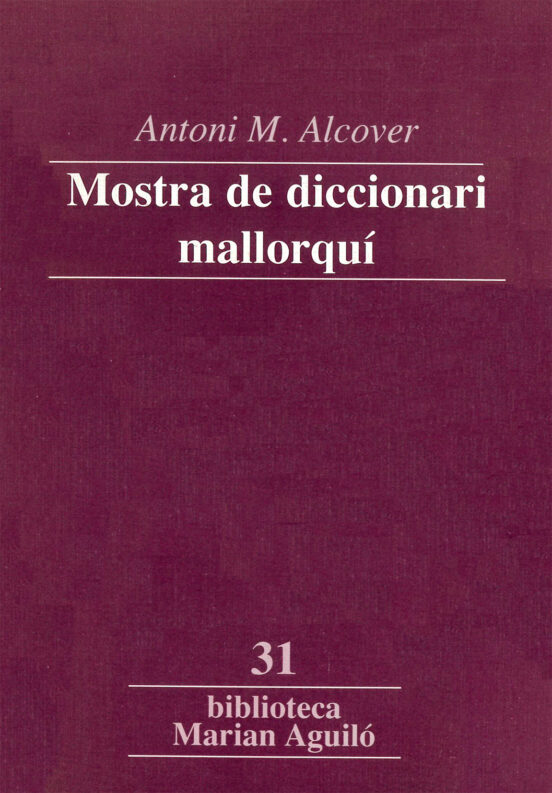 Mostra De Diccionari Mallorquí
