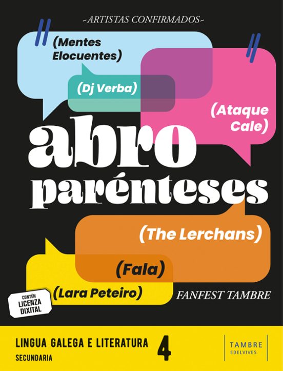 Lingua Galega e Literatura 4º ESO Proxecto Fantest 2022 Galicia