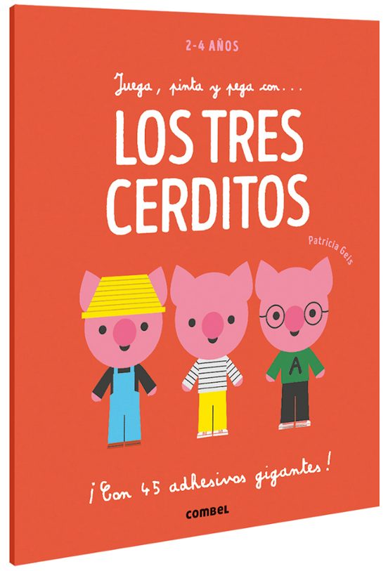 Juega Pinta Y Pega Con Los Tres Cerditos