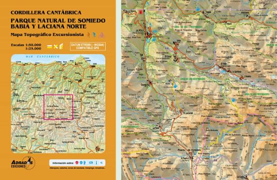 Cordillera Cantábrica P.n. Somiedo Babia Y Laciana Norte 1:50.000 Y 1;
