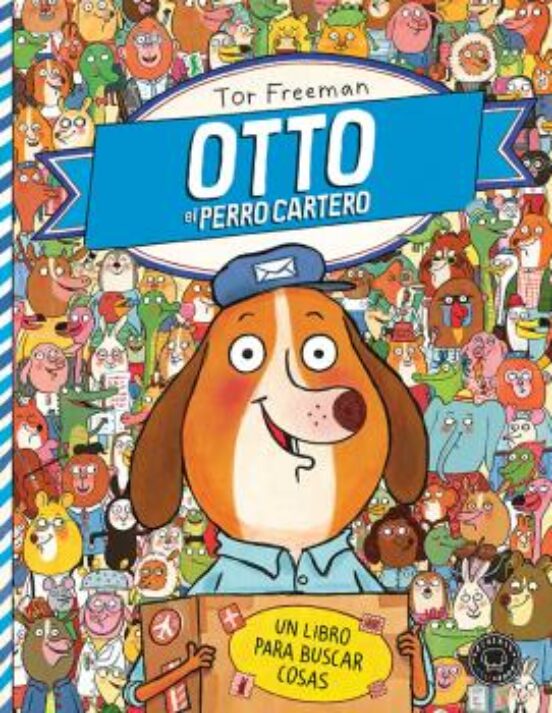 Portada de Otto el Perro Cartero: Un Libro para Buscar Cosas