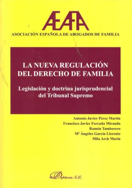 La Nueva Regulacion Del Derecho De Familia: Legislacion Y Doctrin A Ju