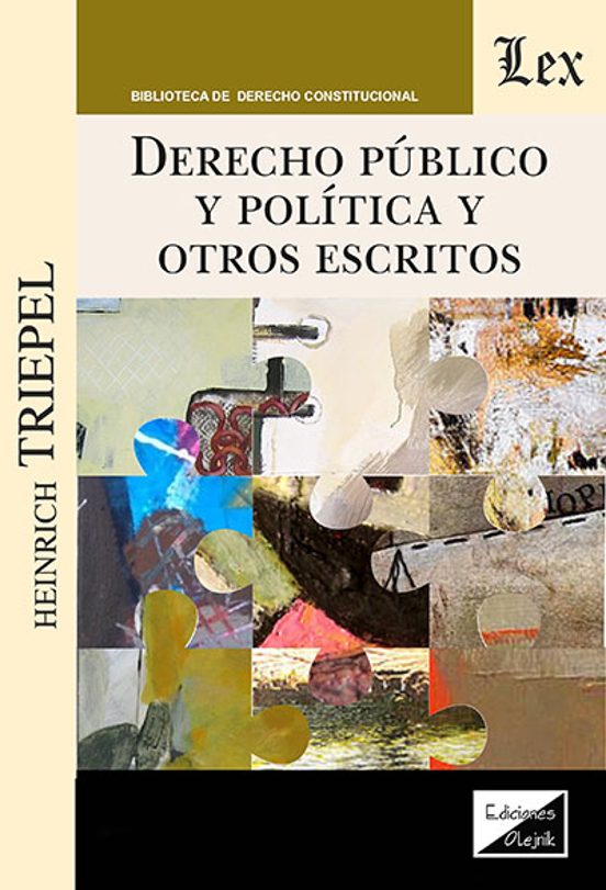 Derecho Publico Y Politica Y Otros Escritos