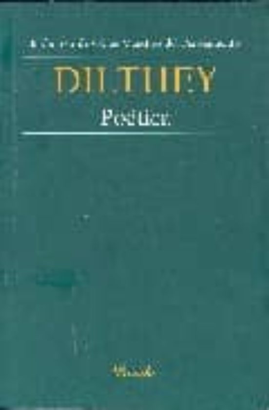 Dilthey: Poetica