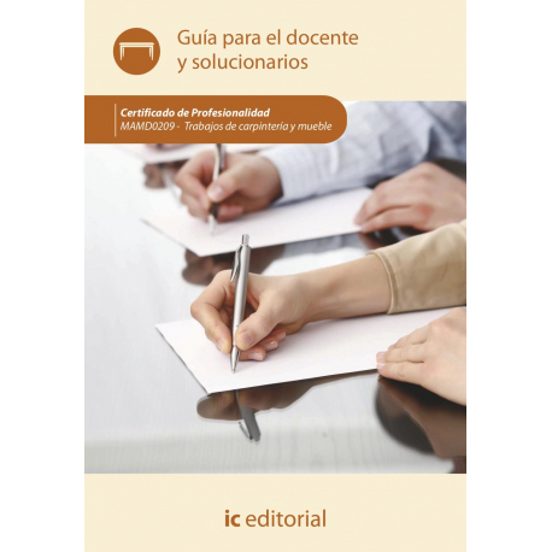 Mamd0209 Trabajos De Carpintería Y Mueble. Guía Para El Doce