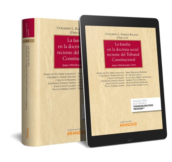 La Familia En La Doctrina Social Reciente Del Tribunal Constituci Onal