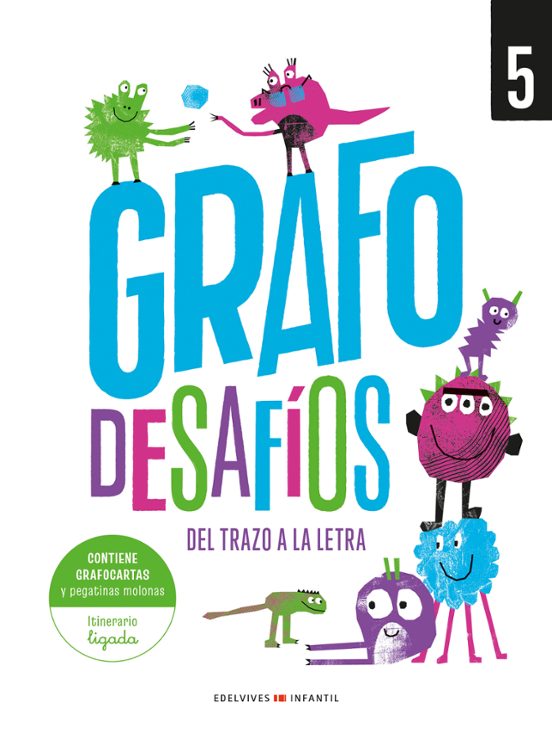 Grafomotricidad Creativa. Grafo Desafios. Cuaderno 5
