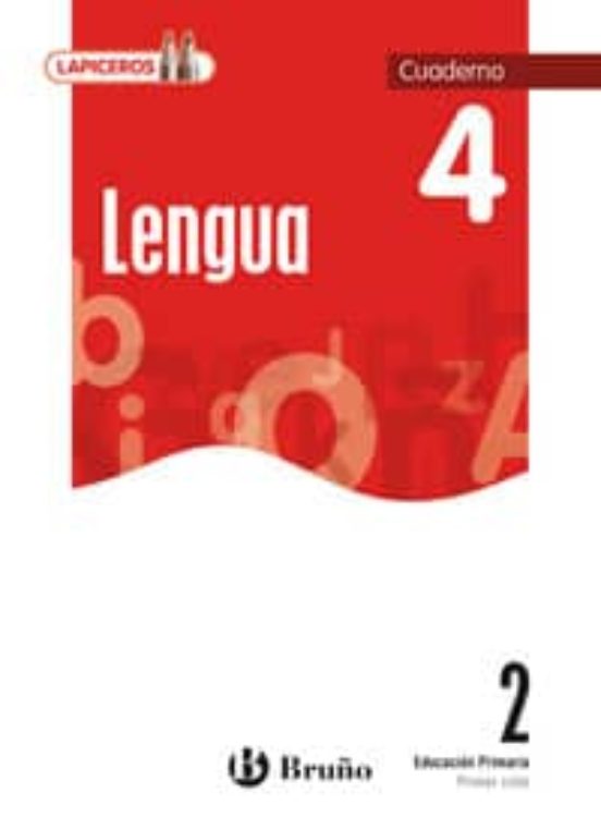 Lapiceros Lengua 2 Cuaderno 4