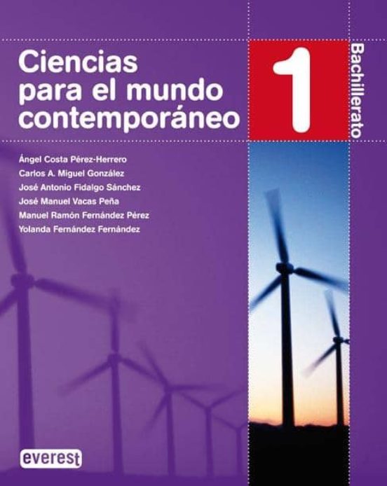 Ciencias para el Mundo Contemporáneo 1º Bachillerato