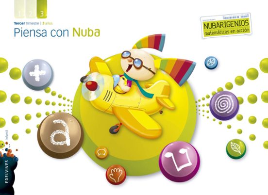 Piensa Con Nuba 3 Años 3º Trimestre Nubarig Ed 2013