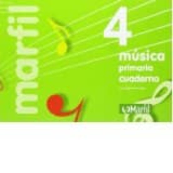 Música 4º Cuaderno Educacion Primaria
