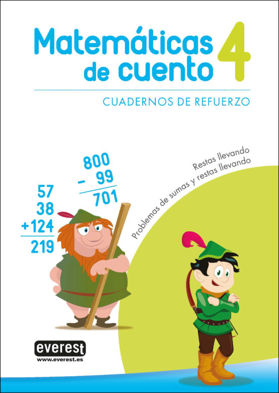 Matemáticas de Cuento 4. Cuadernos de Refuerzo