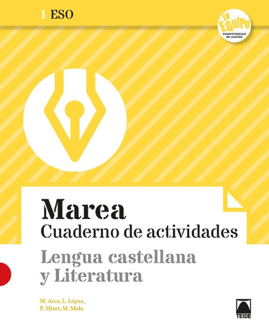 Lengua Castellana Y Literatura 1º Eso Marea 1 - Cuaderno De Actividade