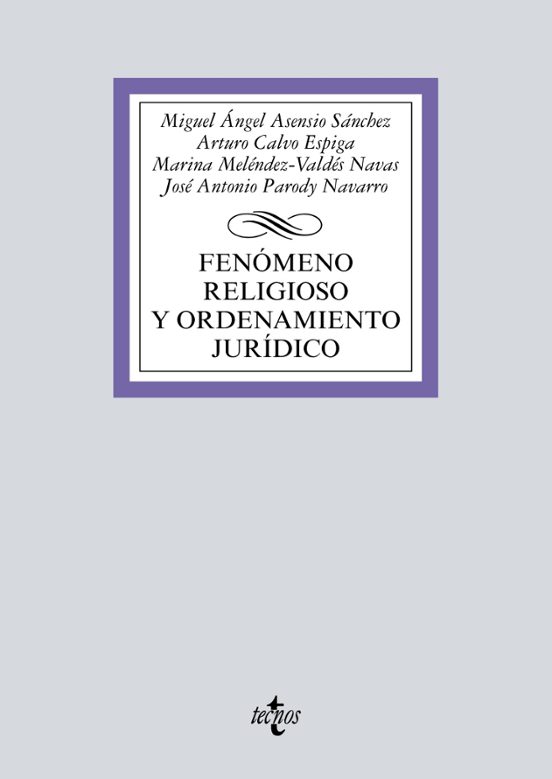 Fenómeno Religioso Y Ordenamiento Jurídico