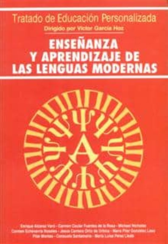 Enseñanza Y Aprendizaje De Las Lenguas Modernas