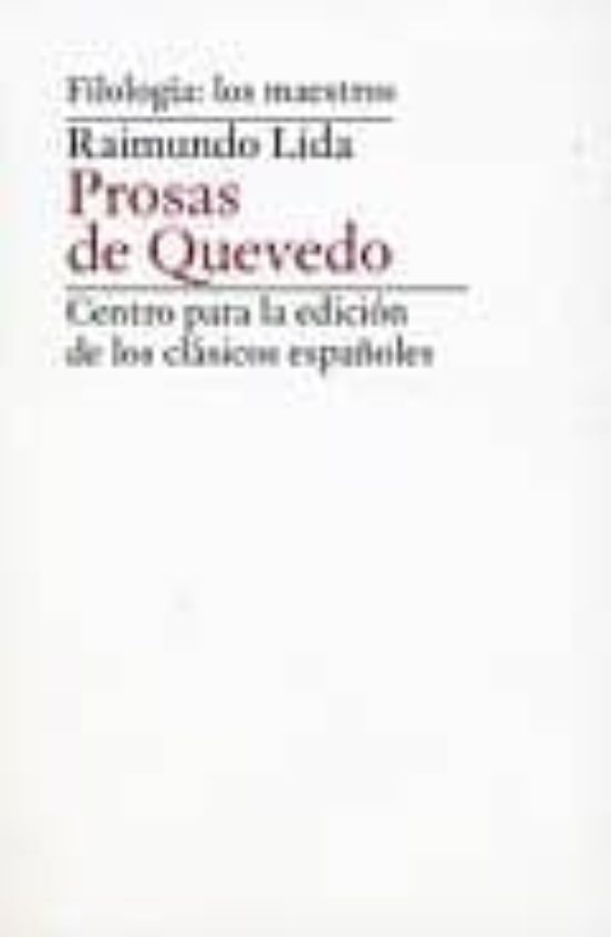Prosas De Quevedo