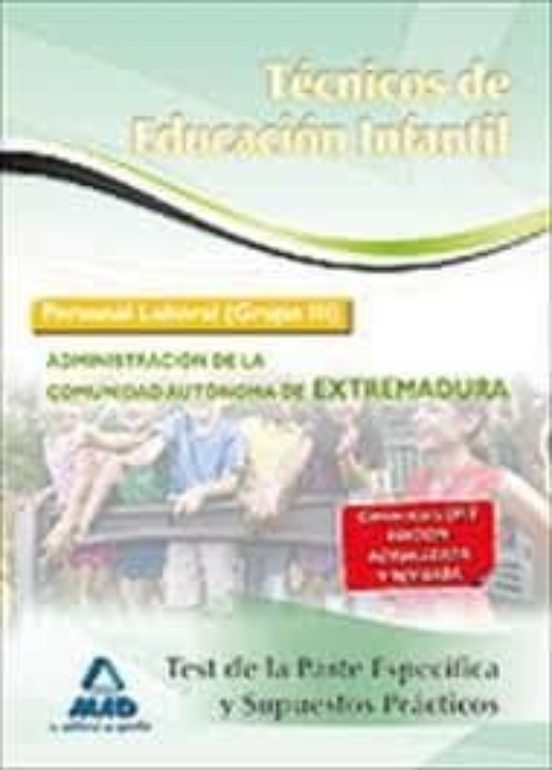 Tecnicos En Educacion Infantil. Personal Laboral De La Adm