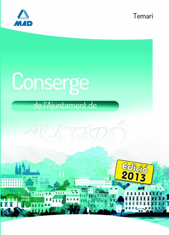 Conserge De L¿Ajuntament De Mataró. Temari