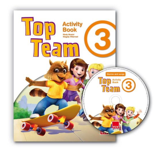 Top Team 3 3º Educacion Primaria Wb Ed2014 Mec