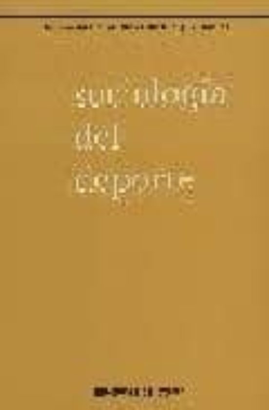 Sociología del deporte